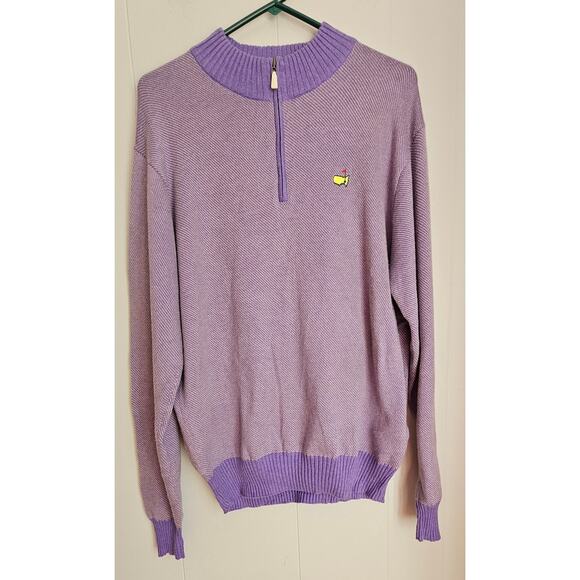 Peter Millar Masters Purple Sweater Luxury Cashmere - Picture 1 of 5